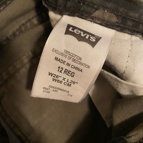 Boys Levi Army Jeans - Picture 2 of 3